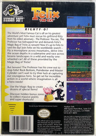 Felix the Cat New Nintendo NES 1992 Factory Sealed WATA Grade 9.6 A MINT H-Seam