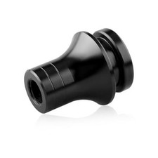 Car Shift Knob Boot Retainer, M12 x 1.25 Aluminum Manual Gear Shifter Black