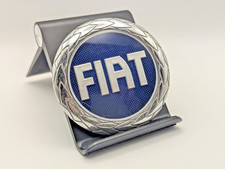 Fiat Grande Punto 199 Logo Ø 75mm Blu Blue Emblema Fregio Stemma Scritta Badge