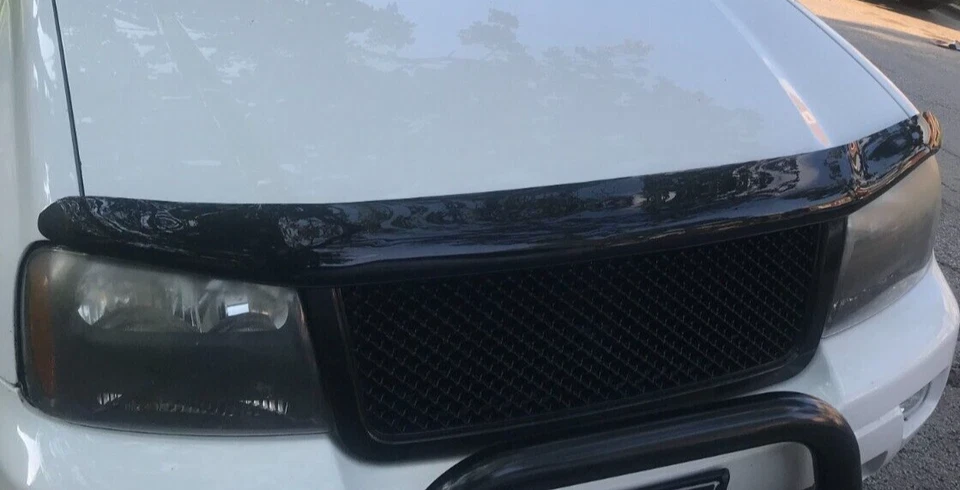 Protector de capó BugFlector deflector protector contra insectos para Chevrolet Trailblazer 2002-09 Foto 3 de 4