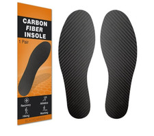 1 pair Carbon Fiber Insole men's size 7.5, women's size 8 .5-9