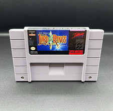 J.R.R. Tolkien's Lord of the Rings Vol. 1 Nintendo SNES- Cleaned & Tested