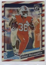 2023 Panini Donruss Optic Red White Stripe Freedom Prizm Jaleel McLaughlin 0a6