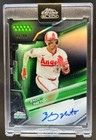 2026 Topps Chrome Black Zach Neto Chrome Black Autographs (RAW)