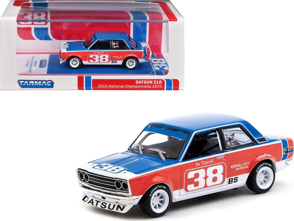 Datsun 510 #38 Jim Fitzgerald SCCA National Championship 1973 Hobby64 1/64 Foto 3 de 4