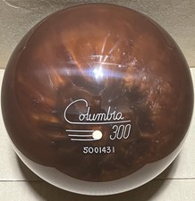 Columbia 300 White Dot Caramel 15 lb Bowling Ball New without Original Box