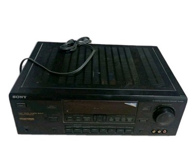 Vintage Sony TA-AV661 Integrated A/V Amplifier Super Woofer Tested