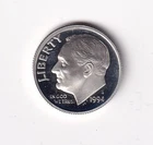 1994 S Proof Silver Roosevelt Dime 10c Coin From Silver Proof Set #933