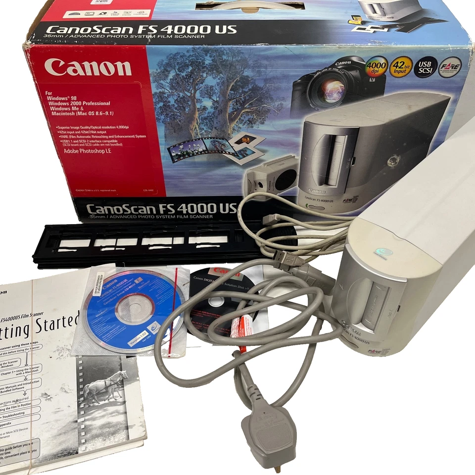 Canon CanoScan FS 4000 US 35mm Fotosystem Filmscanner