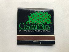 Vintage "CRABAPPLES" MA. Unused Matchbook. Made in USA