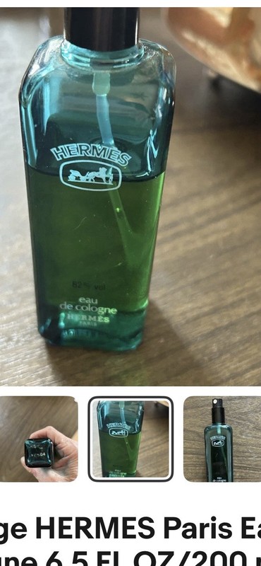 VINTAGE HERMES PARIS COLOGNE 7.5ml