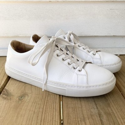 Thursday Boots White Leather Tops Thursday Boot Company All White