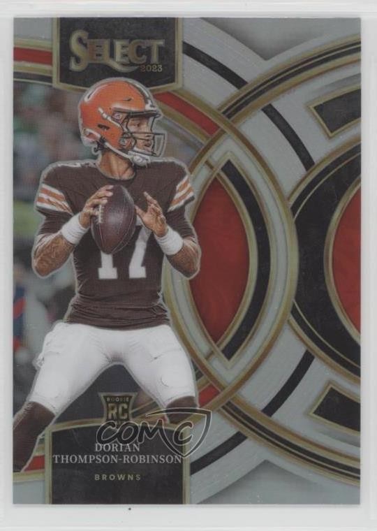 2023 Panini Select Premier Level Silver Prizm Dorian Thompson-Robinson #134 0b7