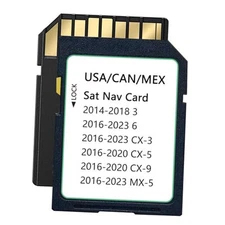 Latest Upgraded Navigation SD Card Compatible with 2016-2020 CX-5 / CX-9, 2014 