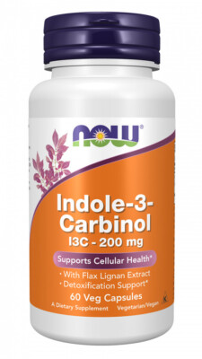 NOW Foods Indole-3-Carbinol 200 mg - 60 Veg Caps