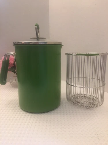 Kuhn Rikon Asparagus Steamer w/ Basket Vegetable 4th burner pot