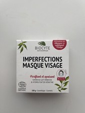 Masque visage anti-imperfections bio BIOCYTE lait d’ânesse 100g NEUF