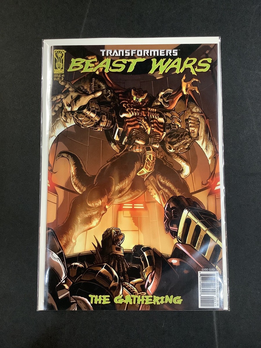 Beast Wars The Gathering ビーストウォーズ アメコミ TRANSFORMERS BEAST WARS THE GATHERING #1 - 4 COMIC BOOK LOT