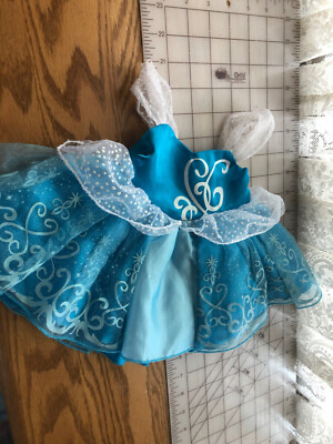 open lace back dress The Frozen Ice Queen Birthday Dress – Cora and Violet main image 1