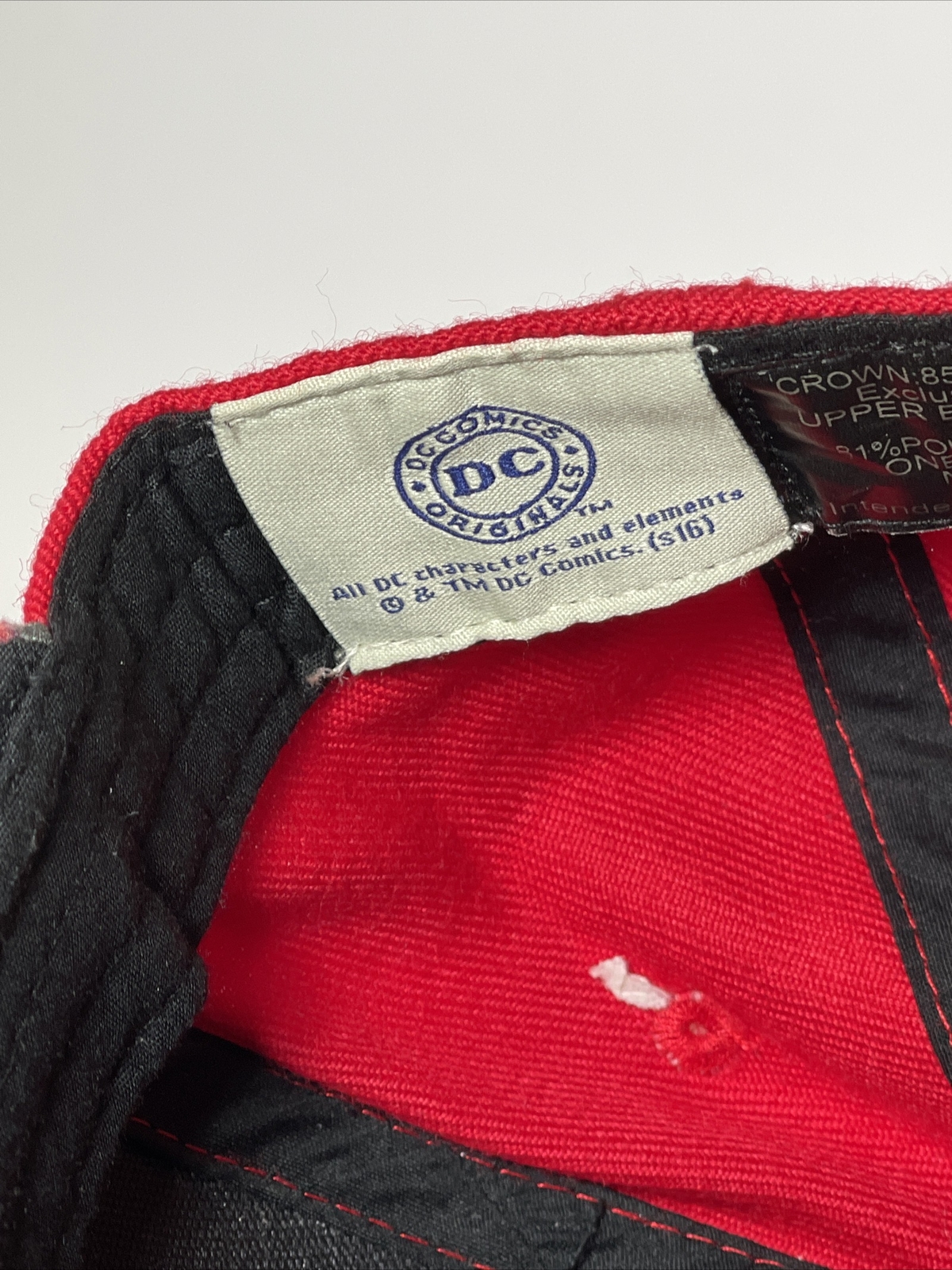 Flash DC Comics Hat Comic Graphic Print Snapback - image 9