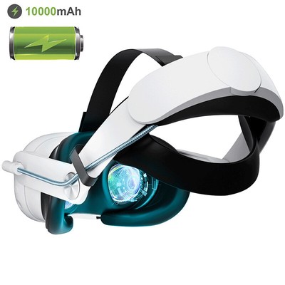 New For Meta Quest 3 VR Headset with 10000mAh Battery Pack Elite Head Strap Band