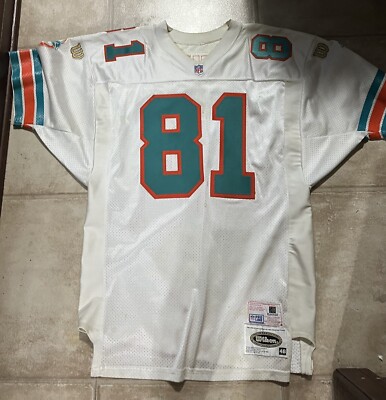 AUTHENTIC WILSON OJ MCDUFFIE MIAMI DOLPHIN JERSEY 48
