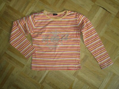 Fun Time langarm Shirt gestreift Gr. 128