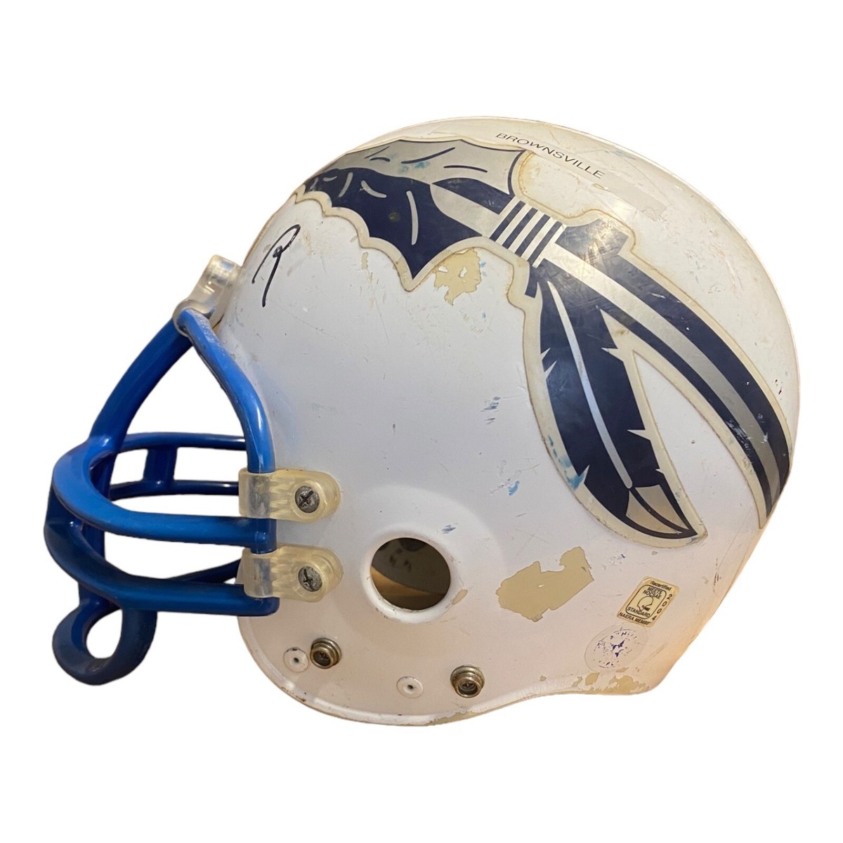 custom football helmets with number Custom Football Helmet Decals & Stickers