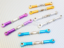 Rc 110 Steering Arms Turnbuckles Adjustable 65mm-75mm -blue-
