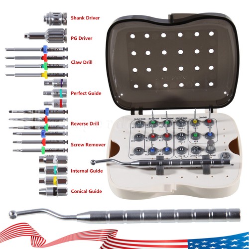 Broken Screw Removal Kit Implant Screw Remover Tool Universal NeoBiotech MX - Picture 2 of 24