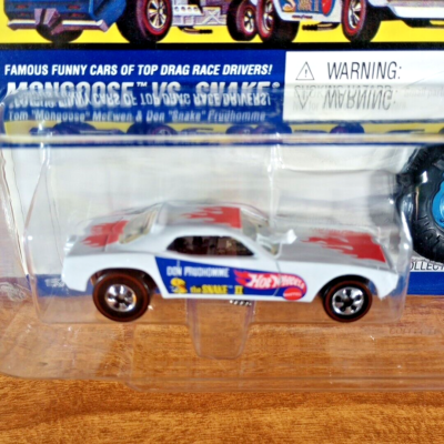Hot Wheels Vintage Collection Mongoose Vs. Snake Redline