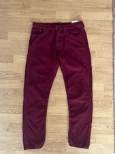 Prada Corduroy Pants Mens 30 Regular Fit