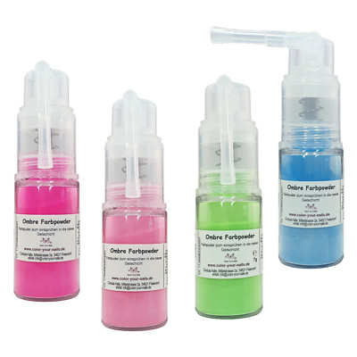 8g Babyboomer Ombre Spray verschiedene Farben. Einfacher Nagel Farbverlauf
