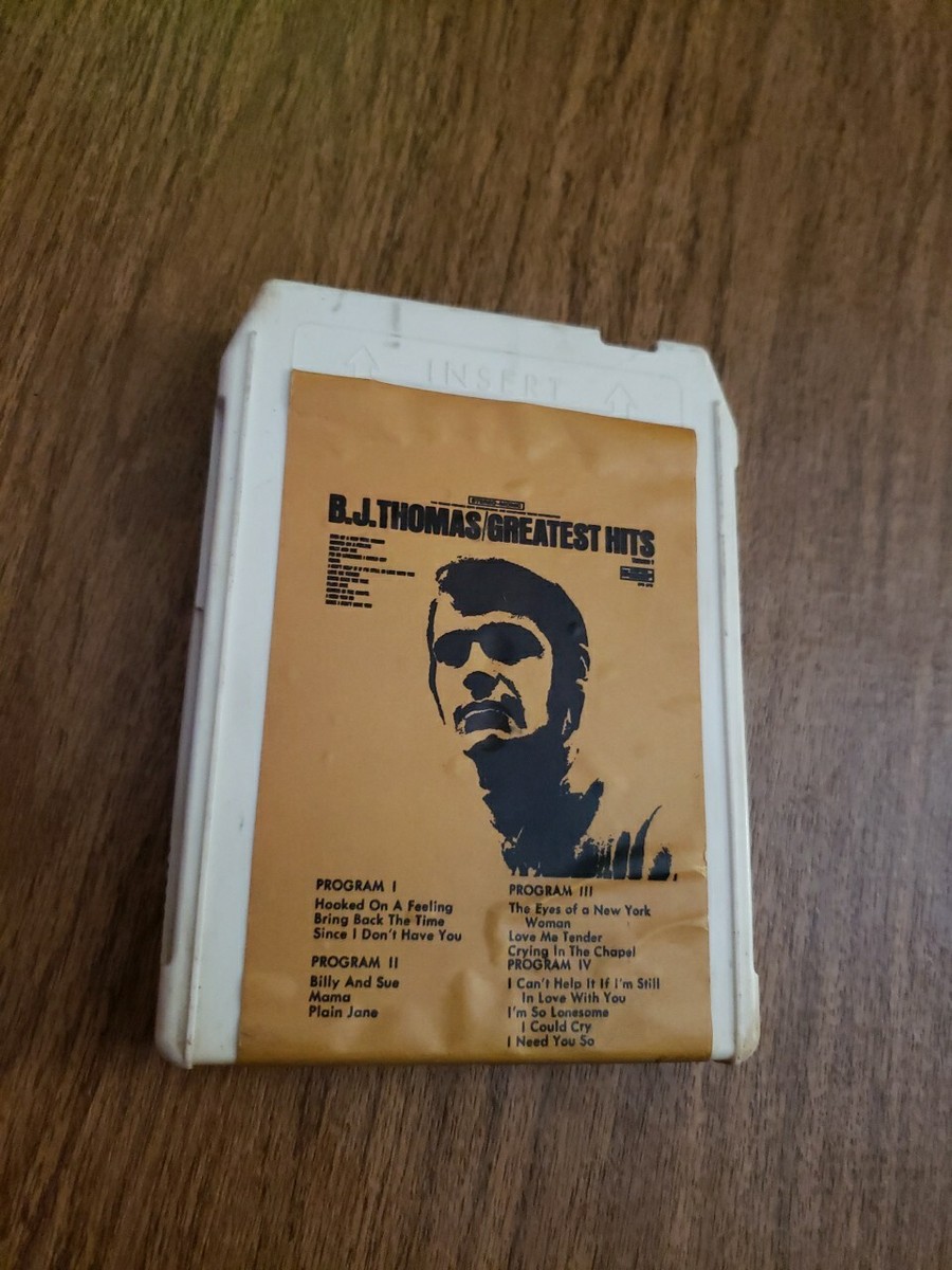 B. J. Thomas Greatest Hits Volume 1 (8 Track 1970) Untested