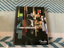 Fender Guitars Full Guitar Line Product Training Manual Book  Guide RARE 