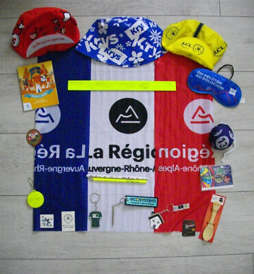 Lot De 20 Goodies Tour De France 2024 – Bob, Casquette, Porte-clés…