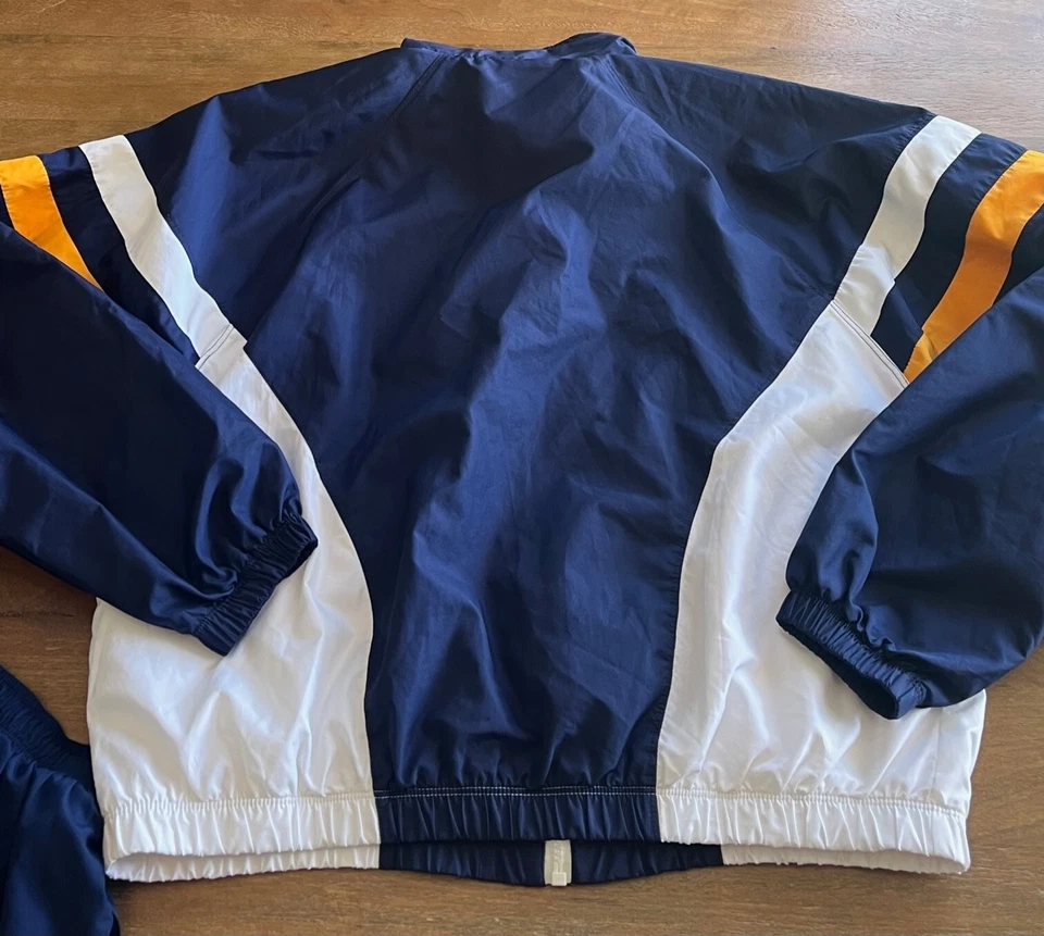 Vintage Adidas TRACKSUIT RN88387 CA00411 Blue White Flag Tag 90’s Womens Medium - Image 3 of 4