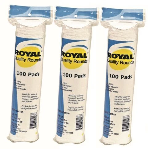 皇家化妆海绵，棉签和棉