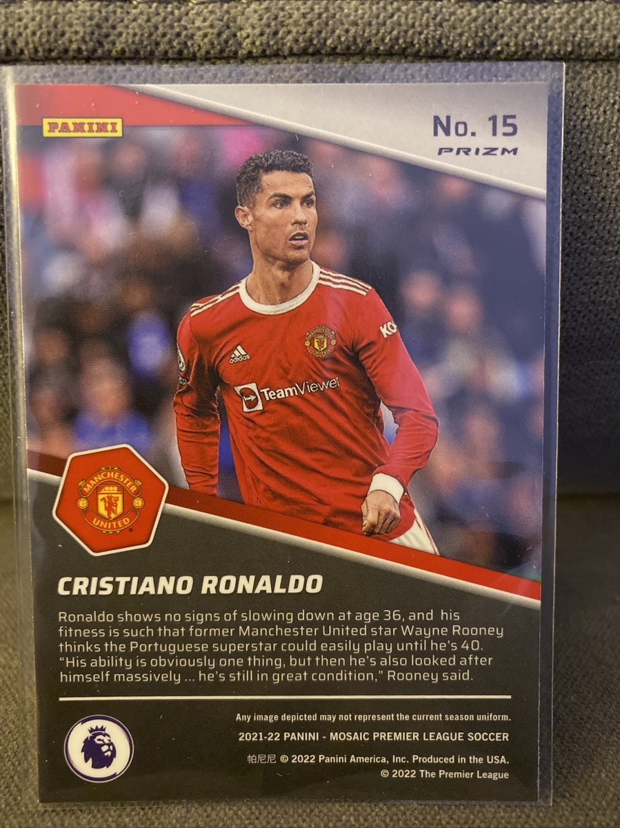2021-22 Mosaic Cristiano Ronaldo BREAKAWAY Mosaic #15 Man United