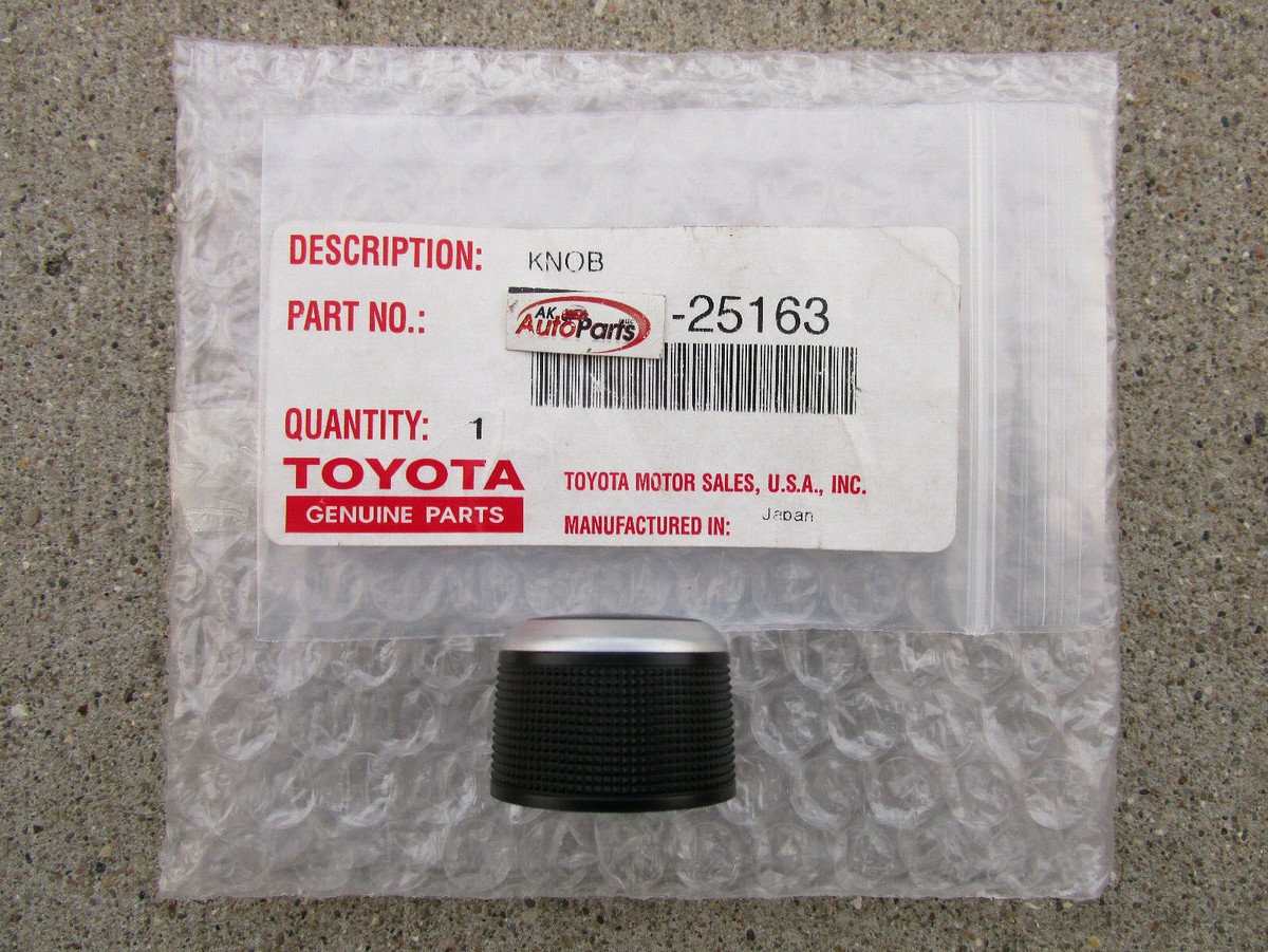 FITS: 09 - 14 TOYOTA SEQUOIA RADIO CD PLAYER VOLUME KNOB QTY