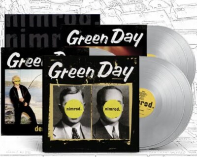 Green Day -NIMROD -XXV Limited Edition NUMBERED Colored Silver