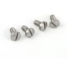 1911 Grip Screws - Slot, Stainless (4)