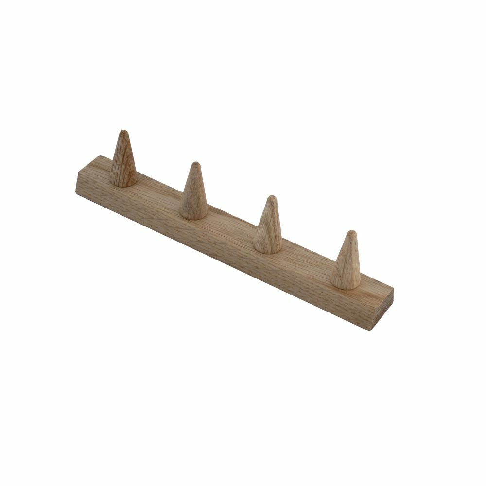 Wooden Oak Seed Tray Dibber For Spacing and Planting Seeds Effortlessly