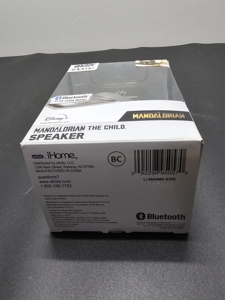 Динамик Star Wars Mandalorian Child Baby Yoda iHome Bluetoot - Изображение 2 из 2
