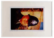 625063 Welcome To Britain, London Watercolour Picture Frame