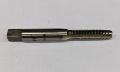 Kromhard M7 x 1.0 mm Taper Hand Tap Metric Carbon Steel CS UK - M7 x 1mm