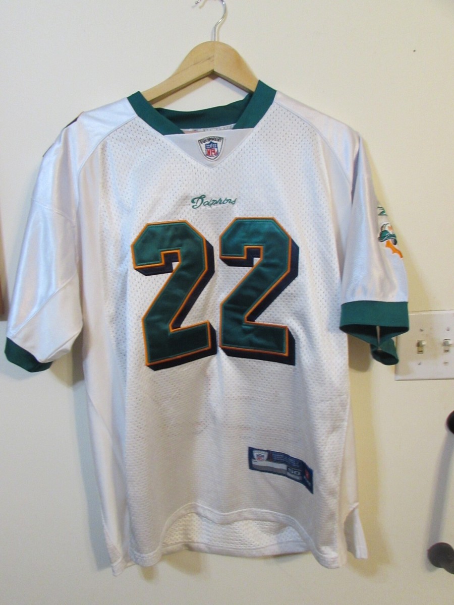 Reggie Bush #22 White Miami Dolphins Authentic Reebok On Field