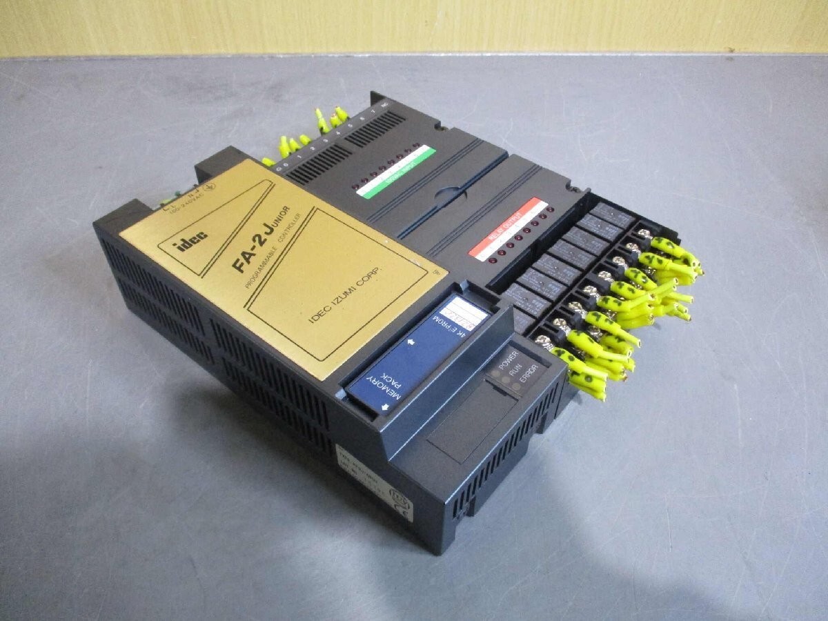 IDEC FA-2J Programmable Controller PFJ-N083U PF2J-CPU1 IDEC FA-2J Programmable Controller PFJ-N083U PF2J-CPU1