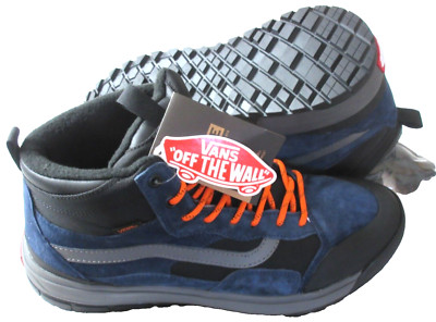 Vans Women's UltraRange Exo Hi MTE-1 All Weather Boots Dress Blues Black Size 8