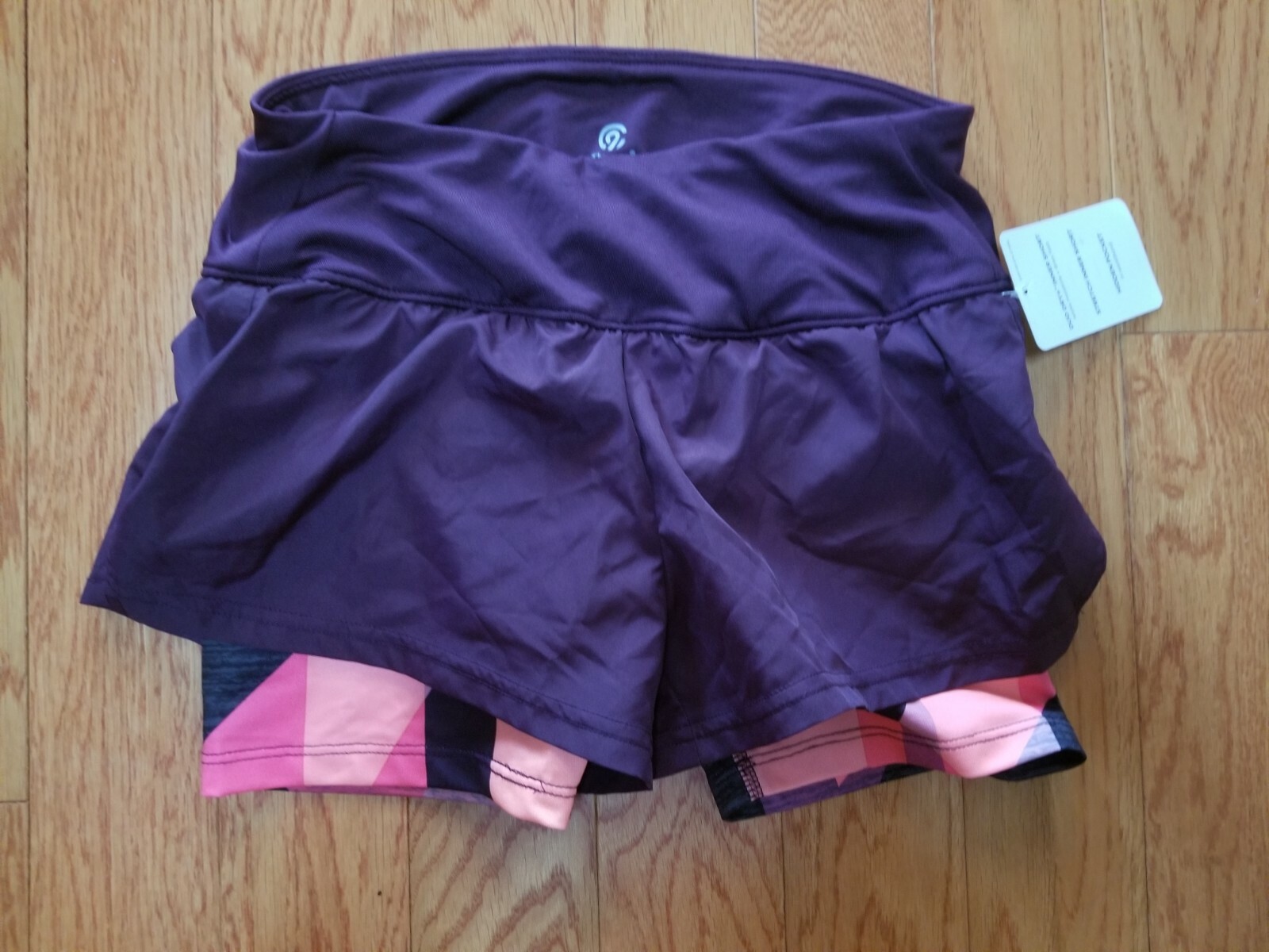 champion 2 in 1 shorts
